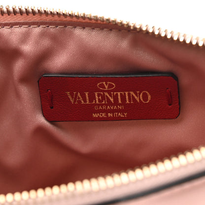 Valentino Garavani Nappa Small Candystud Zip Pouch Poudre 6 of 7