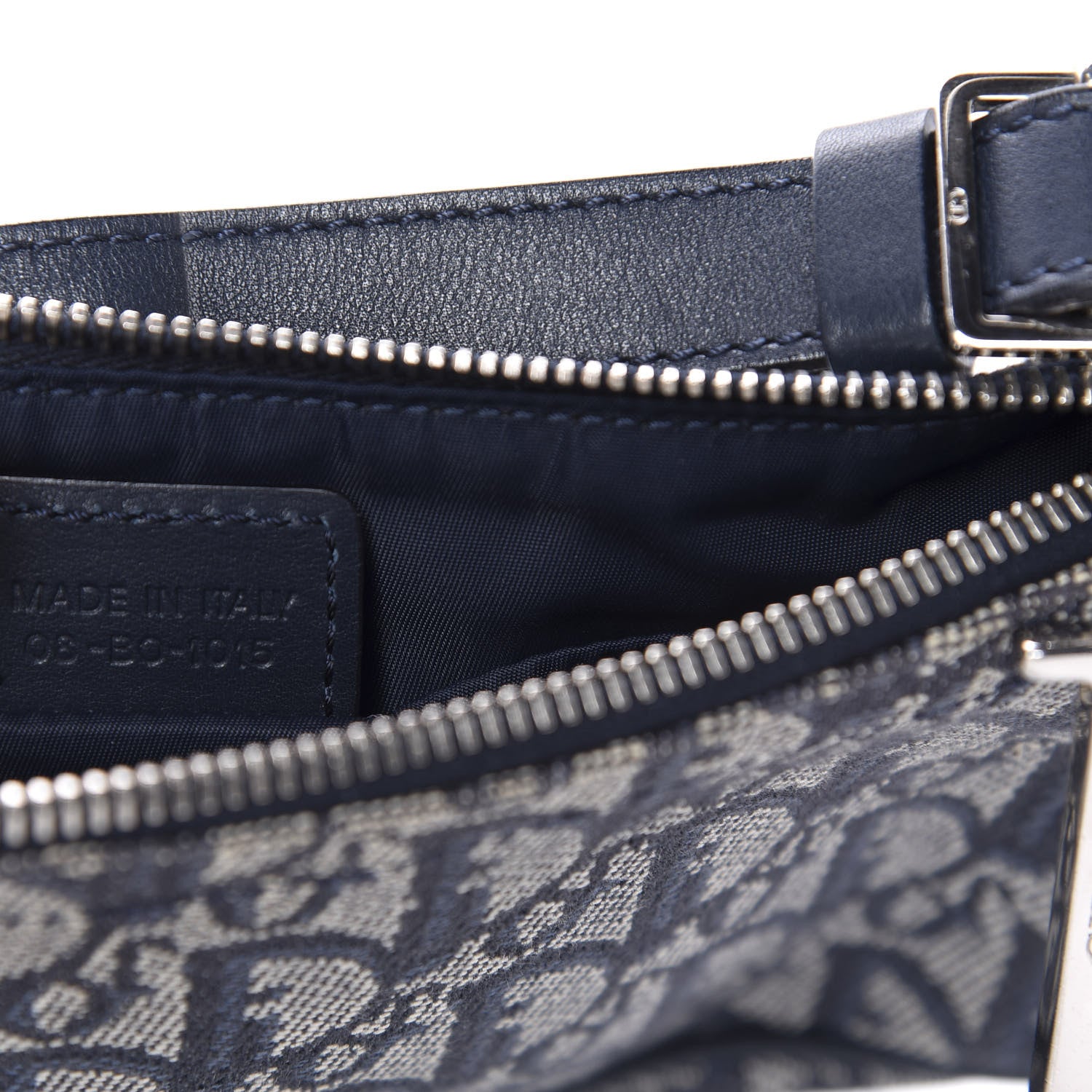 Christian Dior Monogram Shoulder Bag Blue 11 of 12