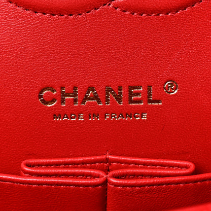 Chanel Caviar Quilted Medium Double Flap Red 6 of 9