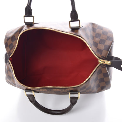 Louis Vuitton Damier Ebene Speedy 35 5 of 10