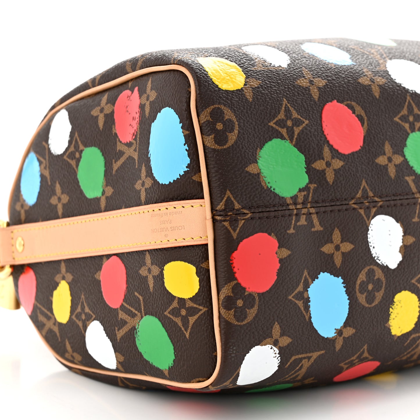 LV X YK Monogram Speedy Bandouliere 25 Multicolor
