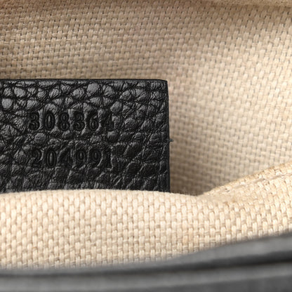 Gucci Pebbled Calfskin Small Soho Disco Bag Black 7 of 10