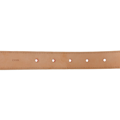 Louis Vuitton Monogram Multicolor Belt 80 32 White Red 12 of 14