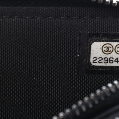 Chanel Caviar Quilted Small Boy Clutch With Chain Black 5 of 5