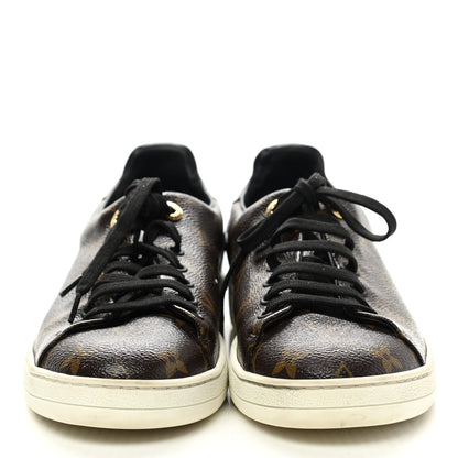 Louis Vuitton Patent Monogram Frontrow Sneakers 37.5 2 of 9