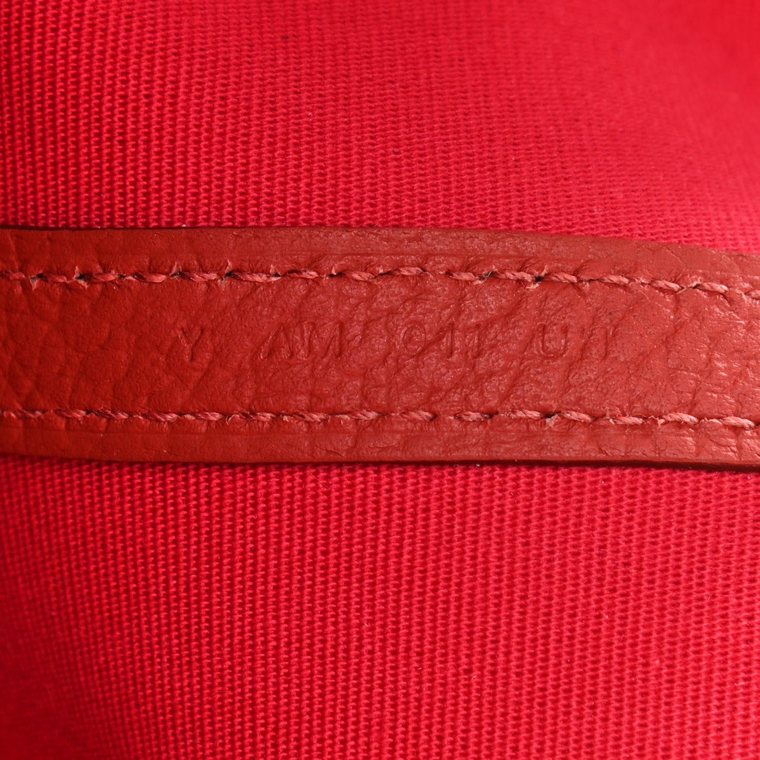Hermes Toile Negonda Garden Party Tote 36 MM Rouge Piment 6 of 10