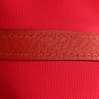 Hermes Toile Negonda Garden Party Tote 36 MM Rouge Piment 6 of 10