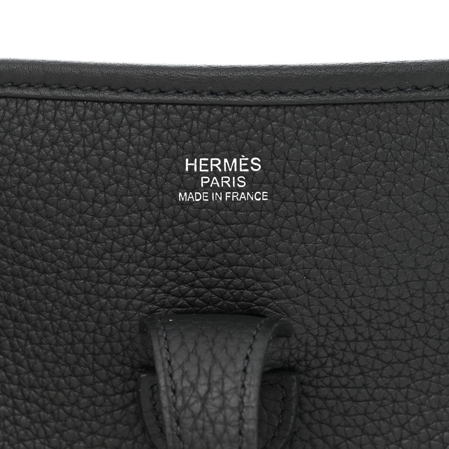 Hermes Taurillon Clemence Evelyne III PM Black 6 of 11