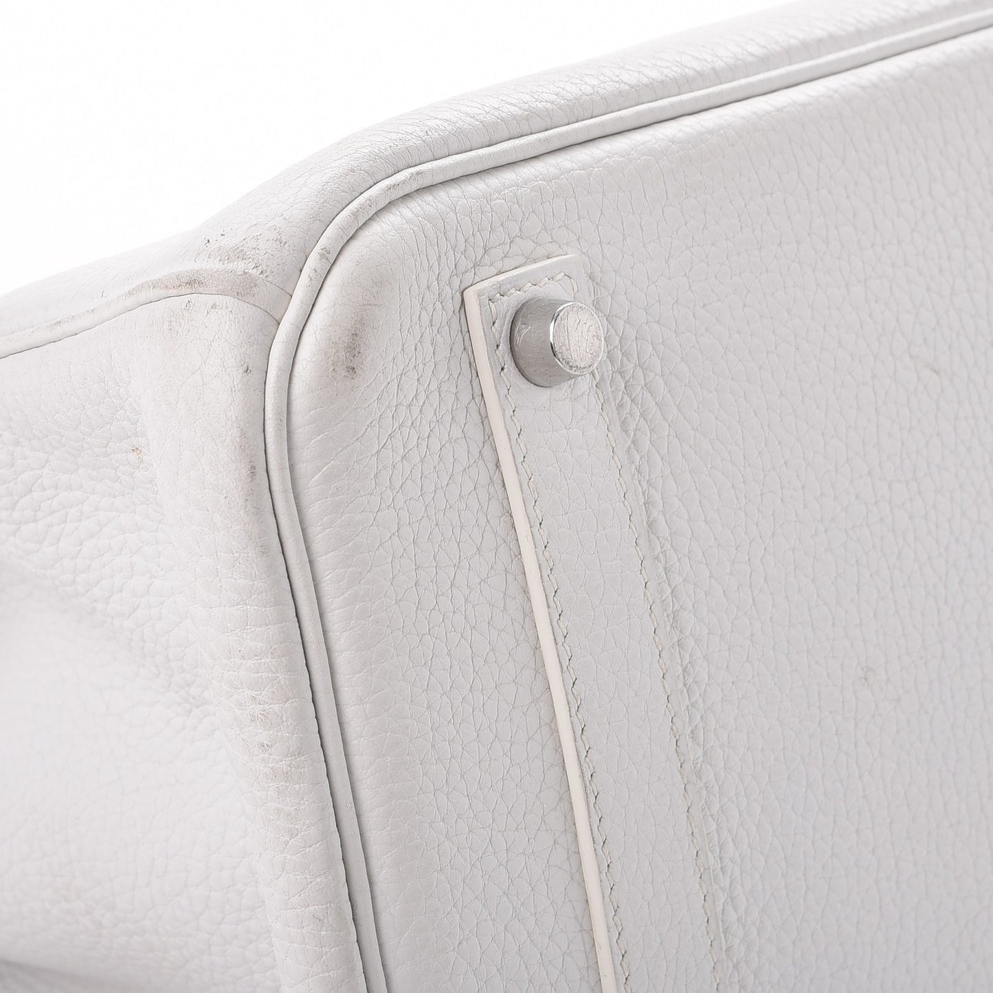 Taurillon Clemence Birkin 35 White