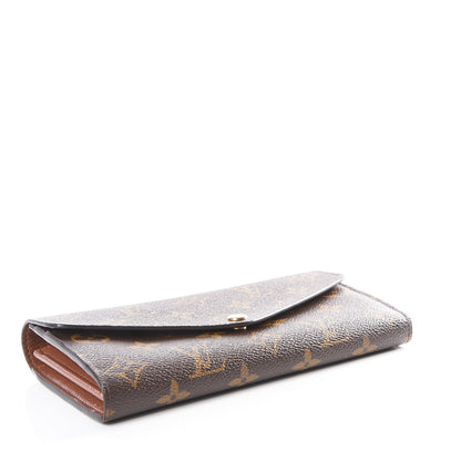 Louis Vuitton Monogram Sarah Wallet NM 3 of 11