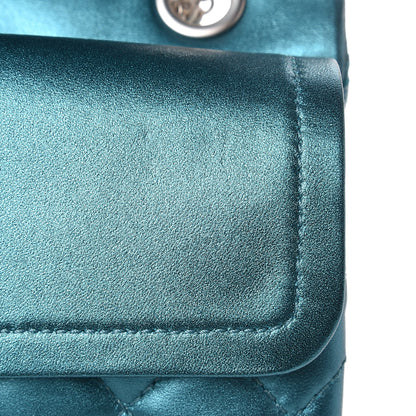 Chanel Metallic Calfskin Quilted 2.55 Reissue 226 Flap Turquoise 10 of 10