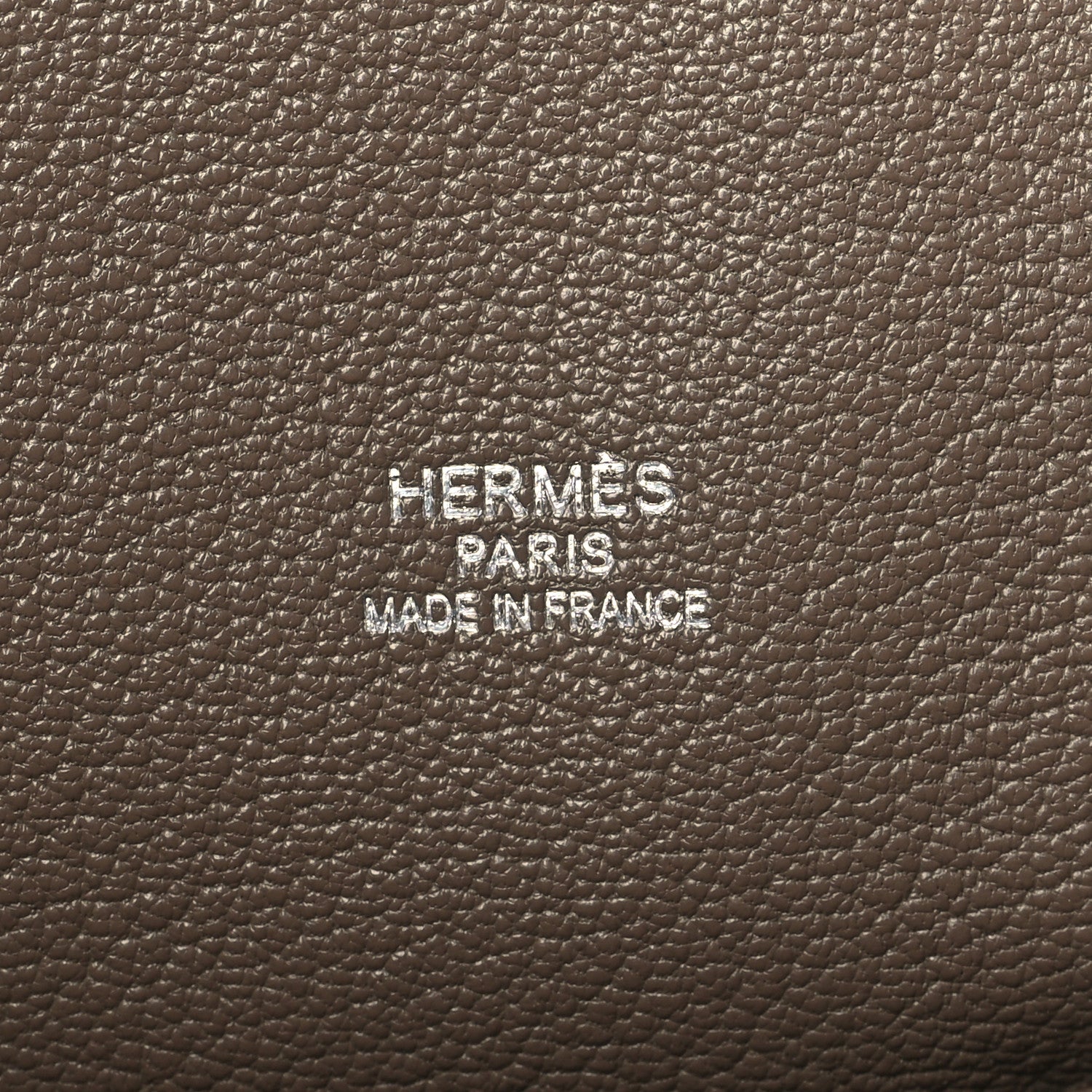 Hermes Taurillon Clemence Jypsiere 34 Etoupe 6 of 9