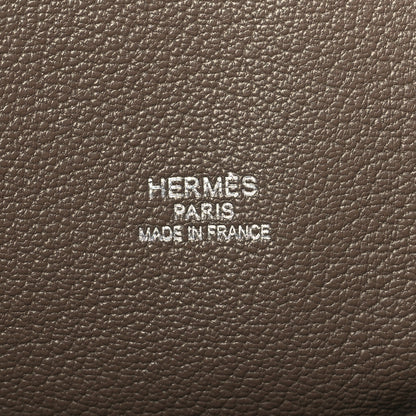 Hermes Taurillon Clemence Jypsiere 34 Etoupe 6 of 9