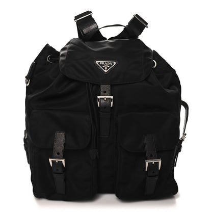 Prada Nylon Vela Medium Backpack Black 1 of 11