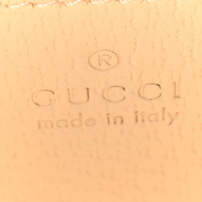Gucci Textured Dollar Calfskin Web Small Diana Shoulder Bag Mystic White Hibiscus Red 6 of 11
