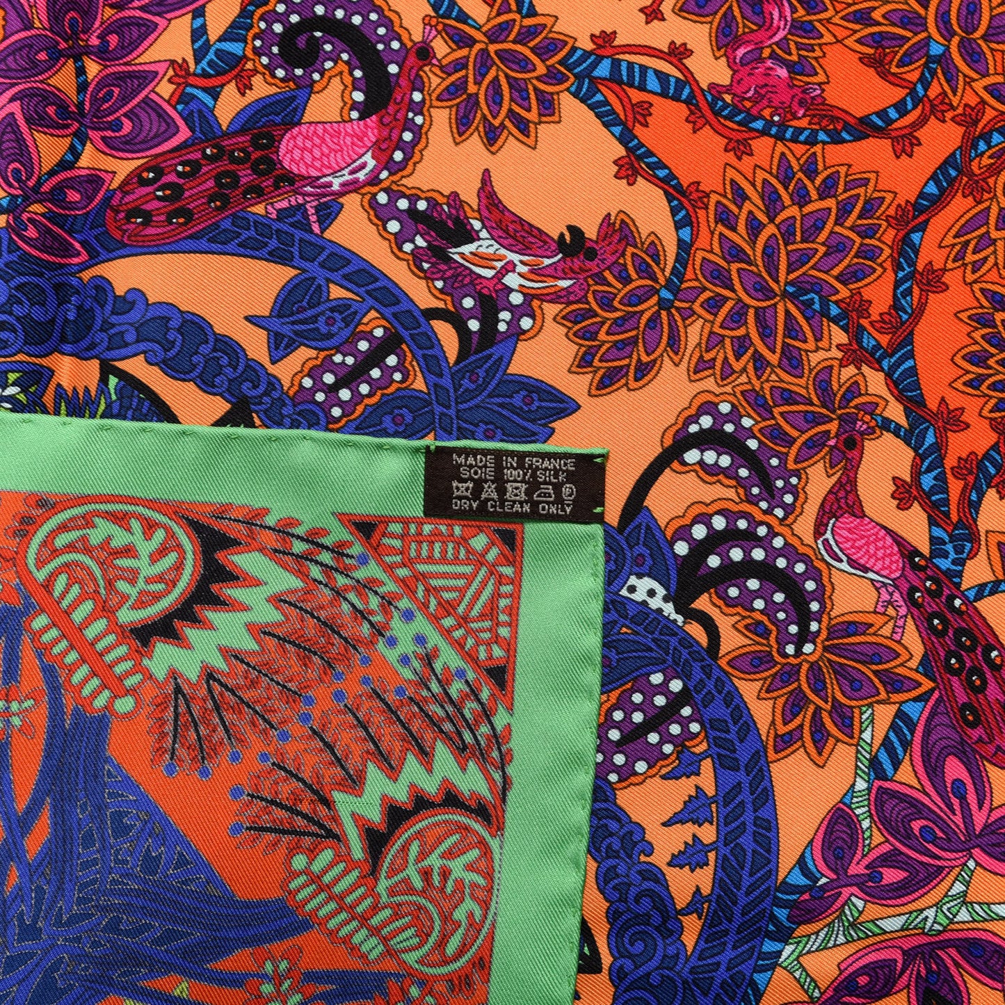 Silk Maitres de la Foret Scarf 90