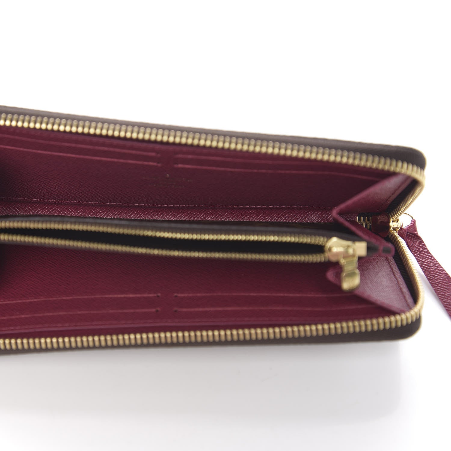 Louis Vuitton Monogram Clemence Wallet Fuchsia 4 of 5