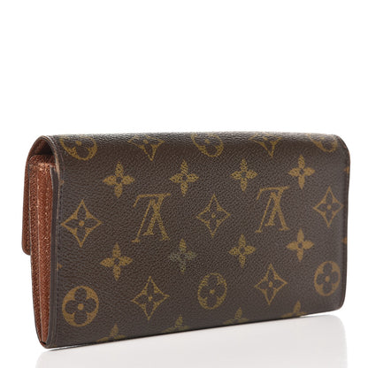 Louis Vuitton Monogram Sarah Wallet 3 of 9