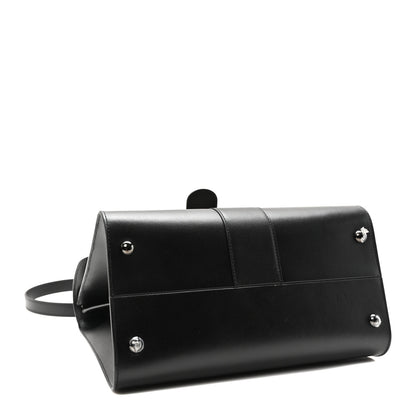 Delvaux Calfskin MM L'Humour Brillant Satchel Black 5 of 9