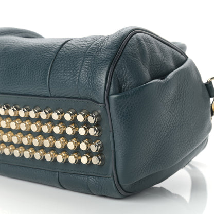 Alexander Wang Pebbled Lambskin Rockie Green Pale Gold Hardware 8 of 9