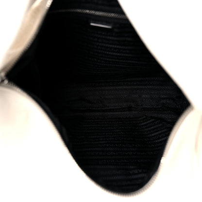 Prada Vitello Daino Hobo White 5 of 8