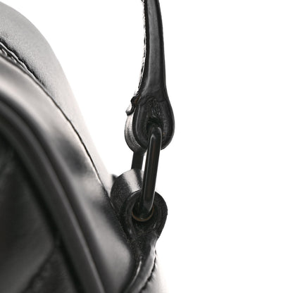 Saint Laurent Calfskin Matelasse Monogram Monochrome Lou Camera Bag Black 10 of 10