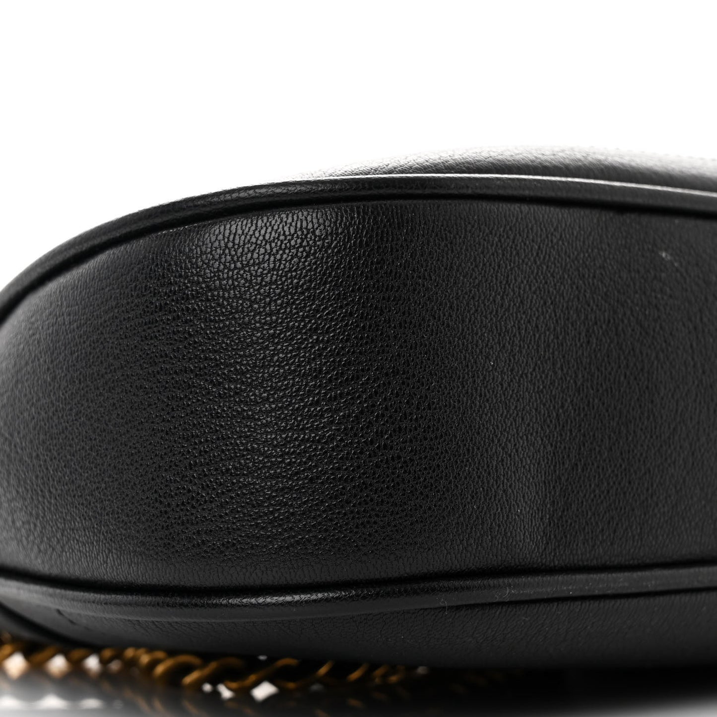 Goatskin Small Aphrodite Shoulder Bag Black