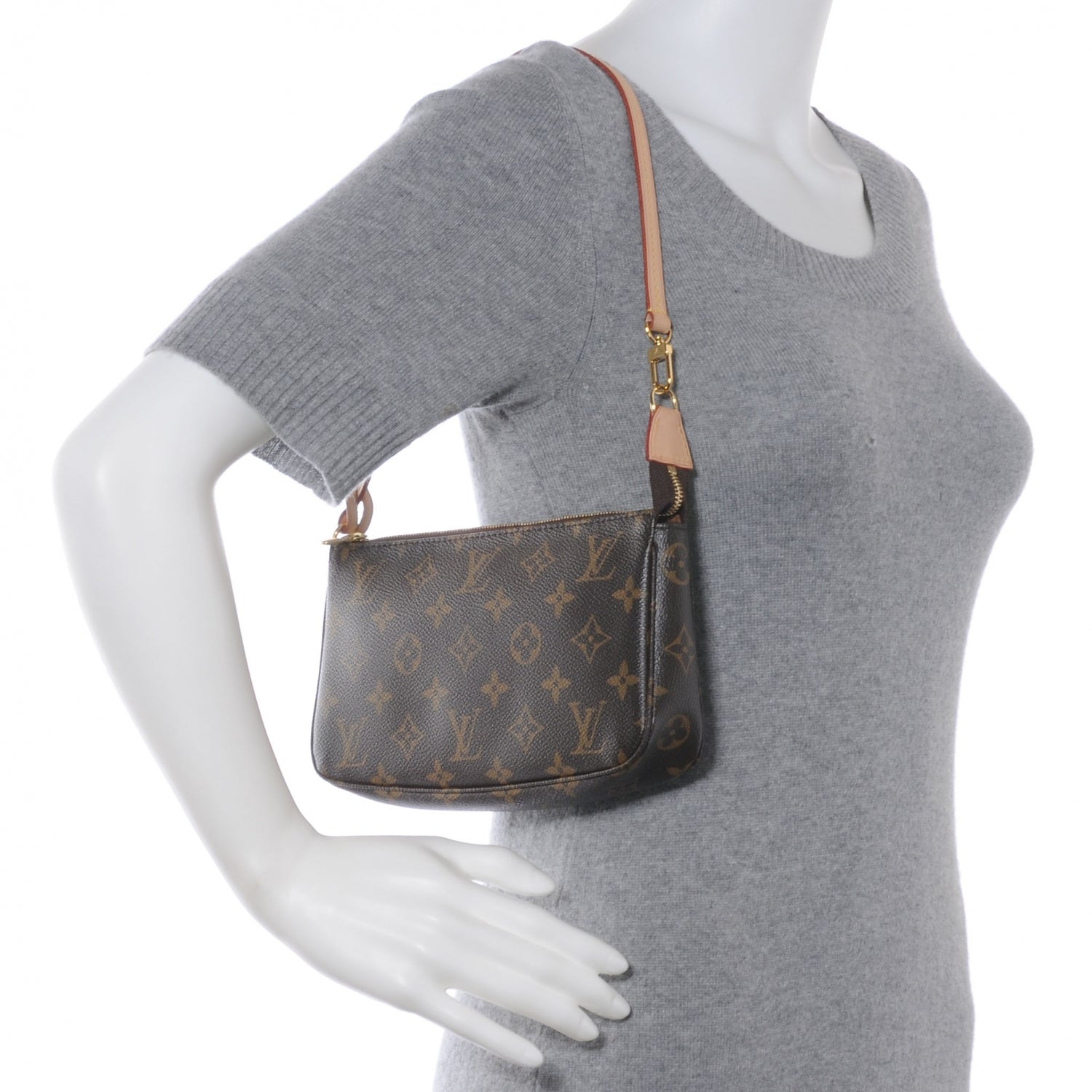 Louis Vuitton Monogram Pochette Accessories NM 2 of 7