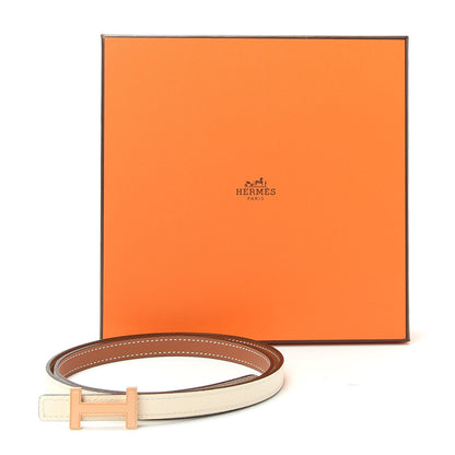 Hermes Epsom Swift 13mm Focus Belt 80 Nata Gold 3 of 6