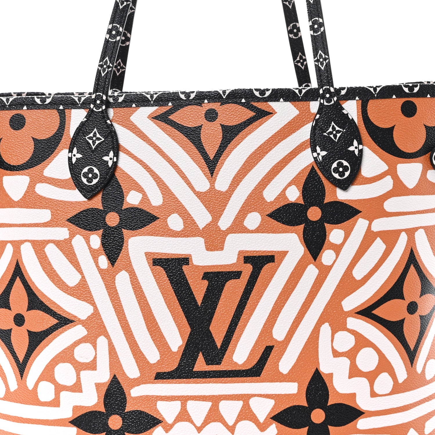 Louis Vuitton Monogram Giant Crafty Neverfull MM Creme Caramel Creme Caramel 9 of 12
