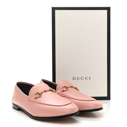 Gucci Lambskin Womens Brixton Horsebit Loafers 39.5 Perfect Pink 9 of 9