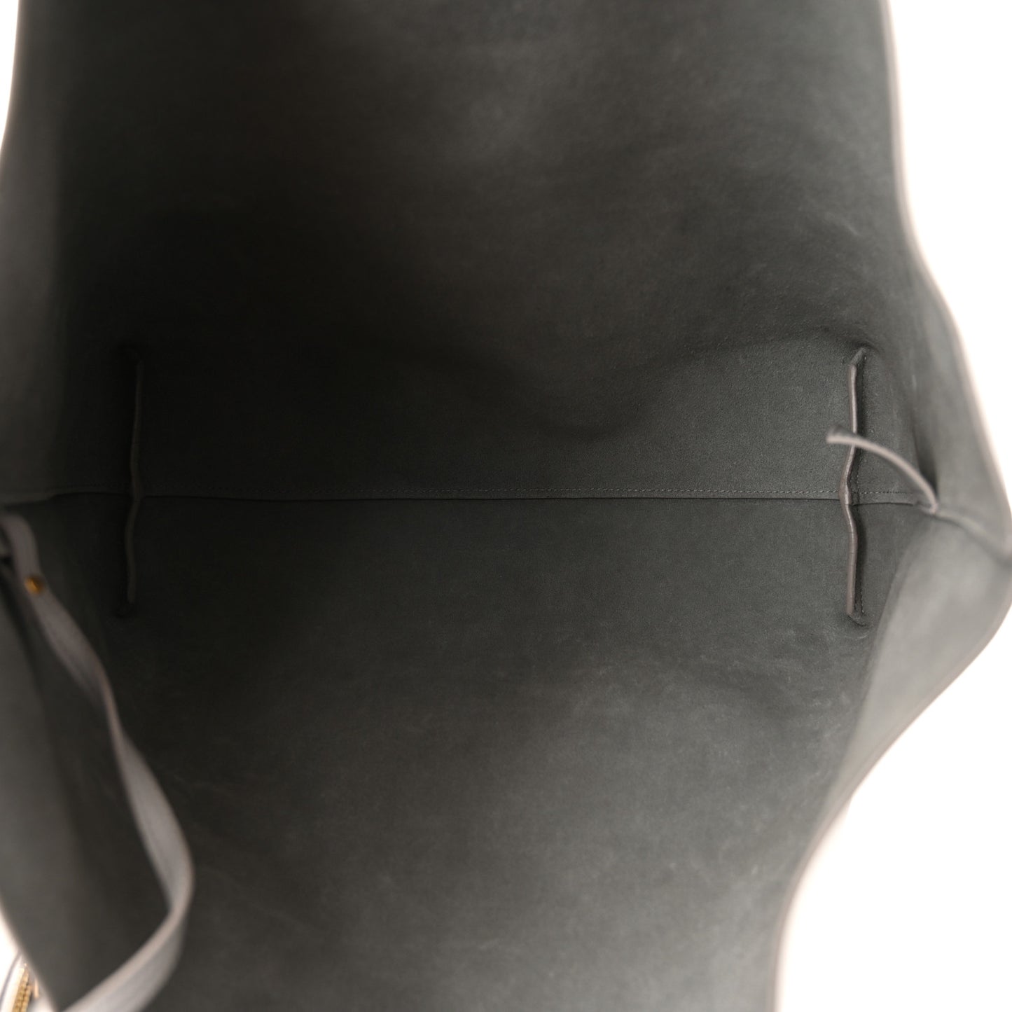 Calfskin Large Shopping Tote Earth
