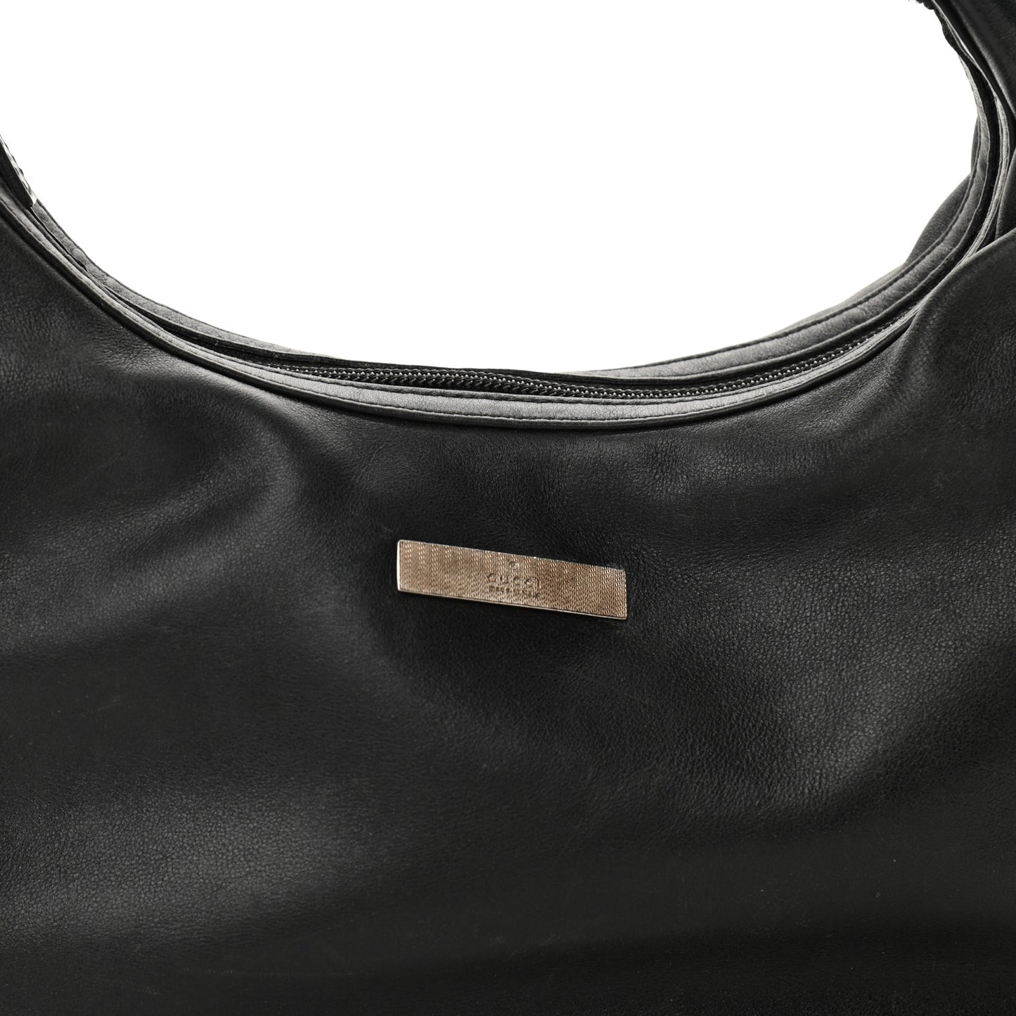 Calfskin Chain Shoulder Bag Black