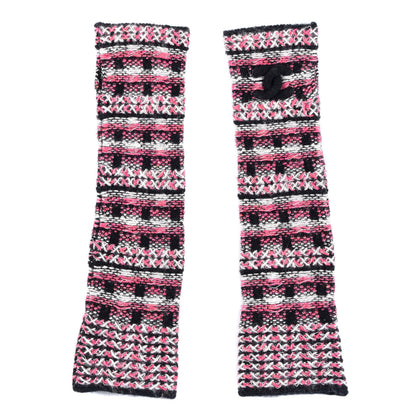 Chanel Wool CC Fingerless Gloves Multicolor 1 of 4