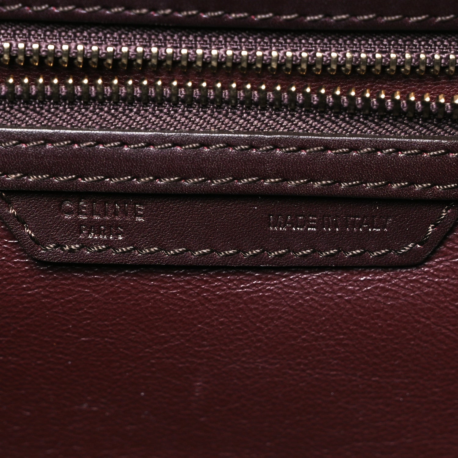 Celine Snakeskin Mini Luggage Red 7 of 17