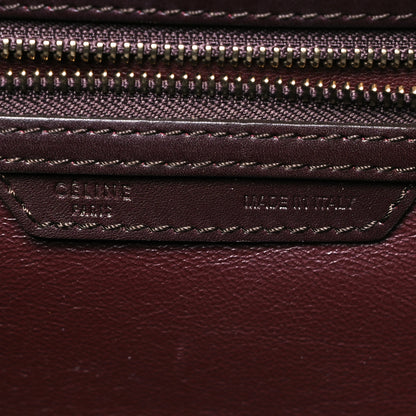 Celine Snakeskin Mini Luggage Red 7 of 17