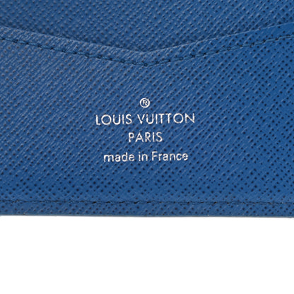 Louis Vuitton Damier Graphite Slender Wallet Blue 6 of 7