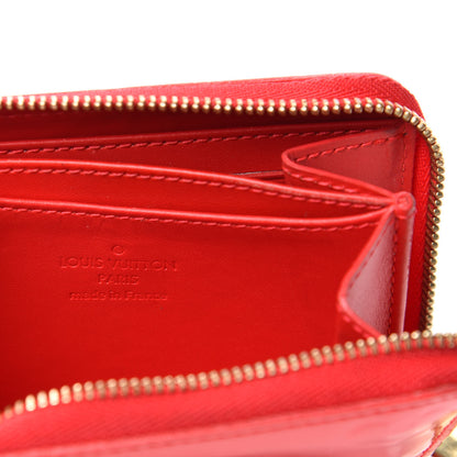 Louis Vuitton Vernis Zippy Coin Purse Rouge Grenadine 6 of 6