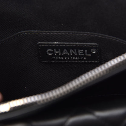 Chanel Calfskin Quilted Crossbody Bag Black 6 of 9