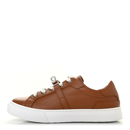Hermes Calfskin Day Sneakers 35 Naturel 1 of 9