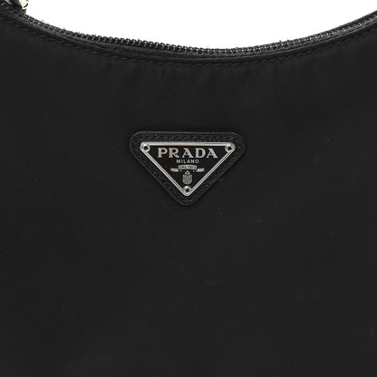 Prada Tessuto Nylon Mini Re-Edition 2000 Bag Black 9 of 13