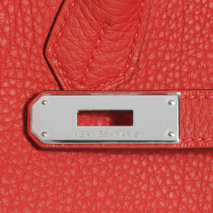Hermes Togo Birkin 35 Rouge Casaque 6 of 10