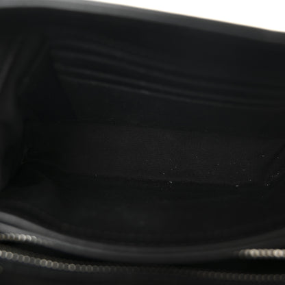 Saint Laurent Calfskin Y Quilted Monogram Toy Loulou Crossbody Bag Black 5 of 12