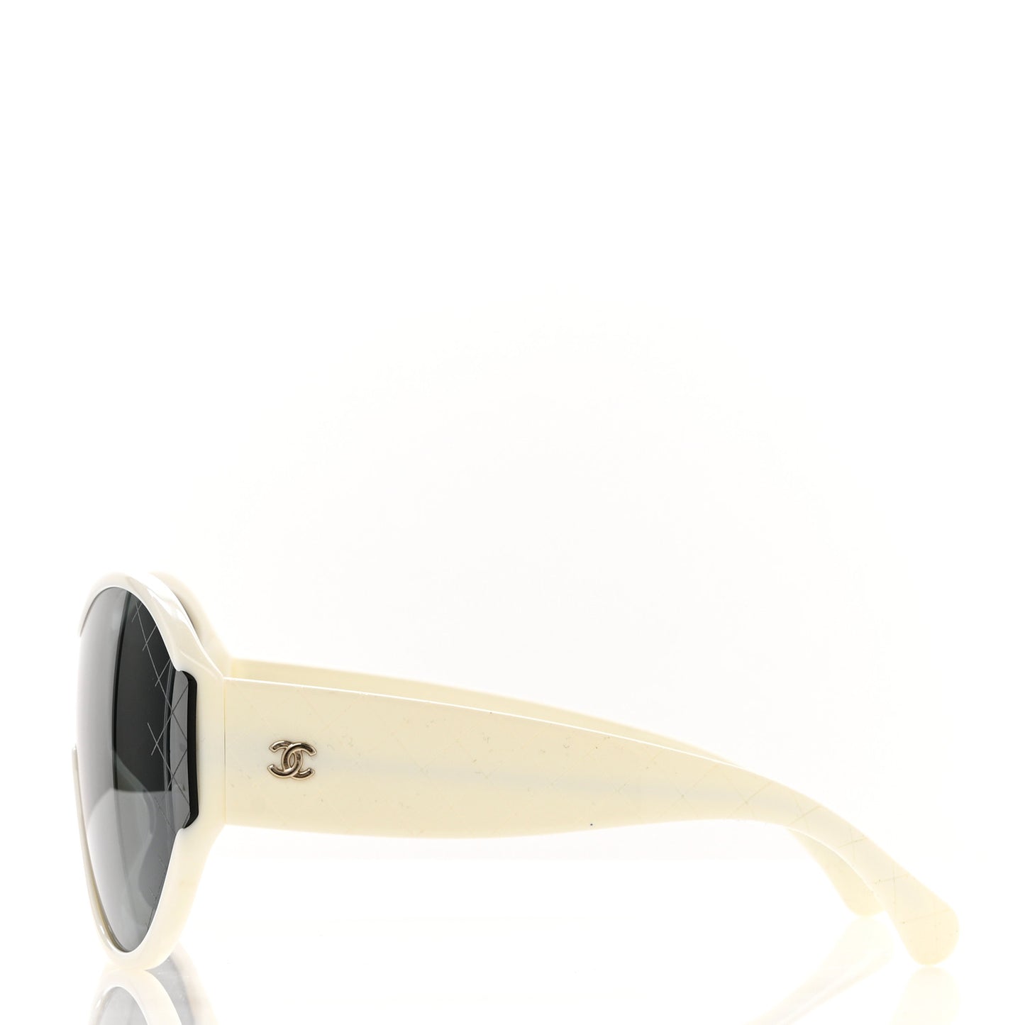 Acetate Mirror Shield Sunglasses 71476A White