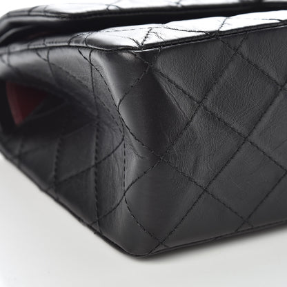 Chanel Aged Calfskin Quilted 2.55 Reissue 226 Flap Black 8 of 10