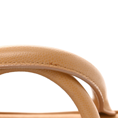 Chanel Caviar Quilted Small Bowler Beige 12 of 12