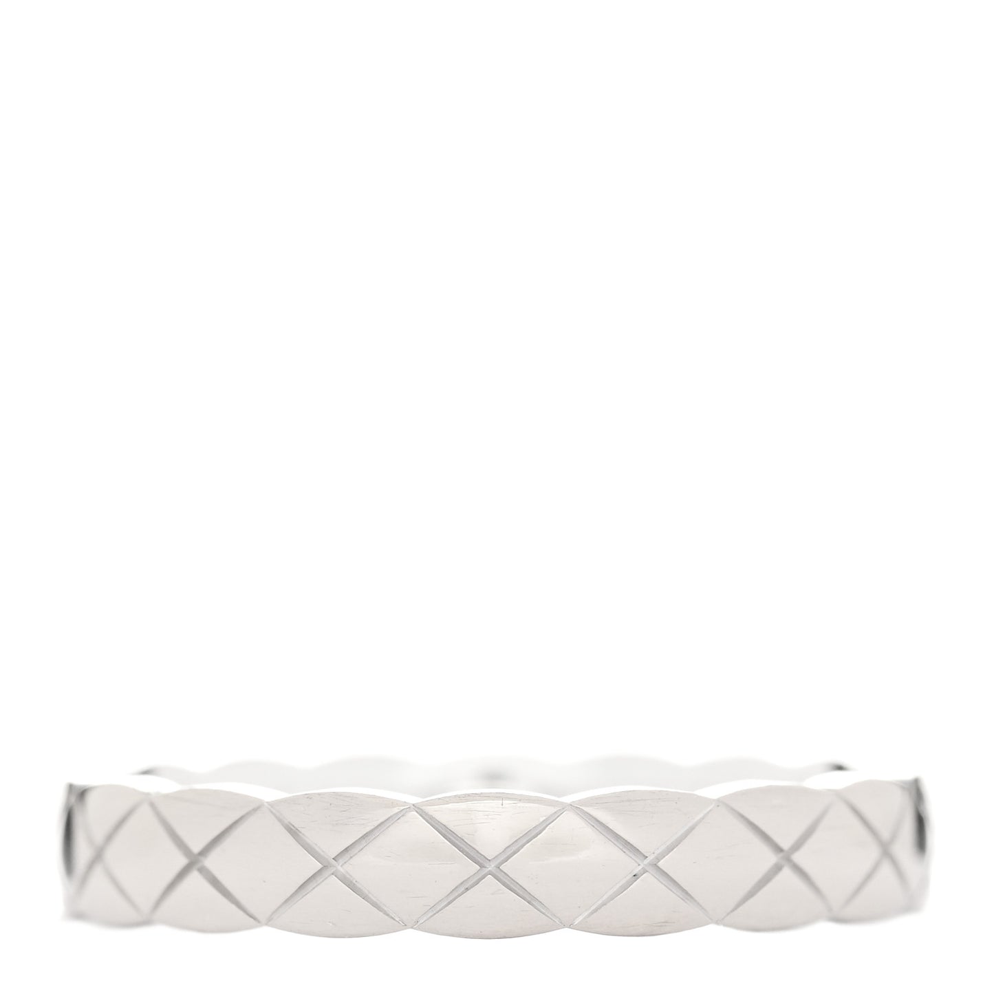 18K White Gold Mini Coco Crush Ring 53 6.5