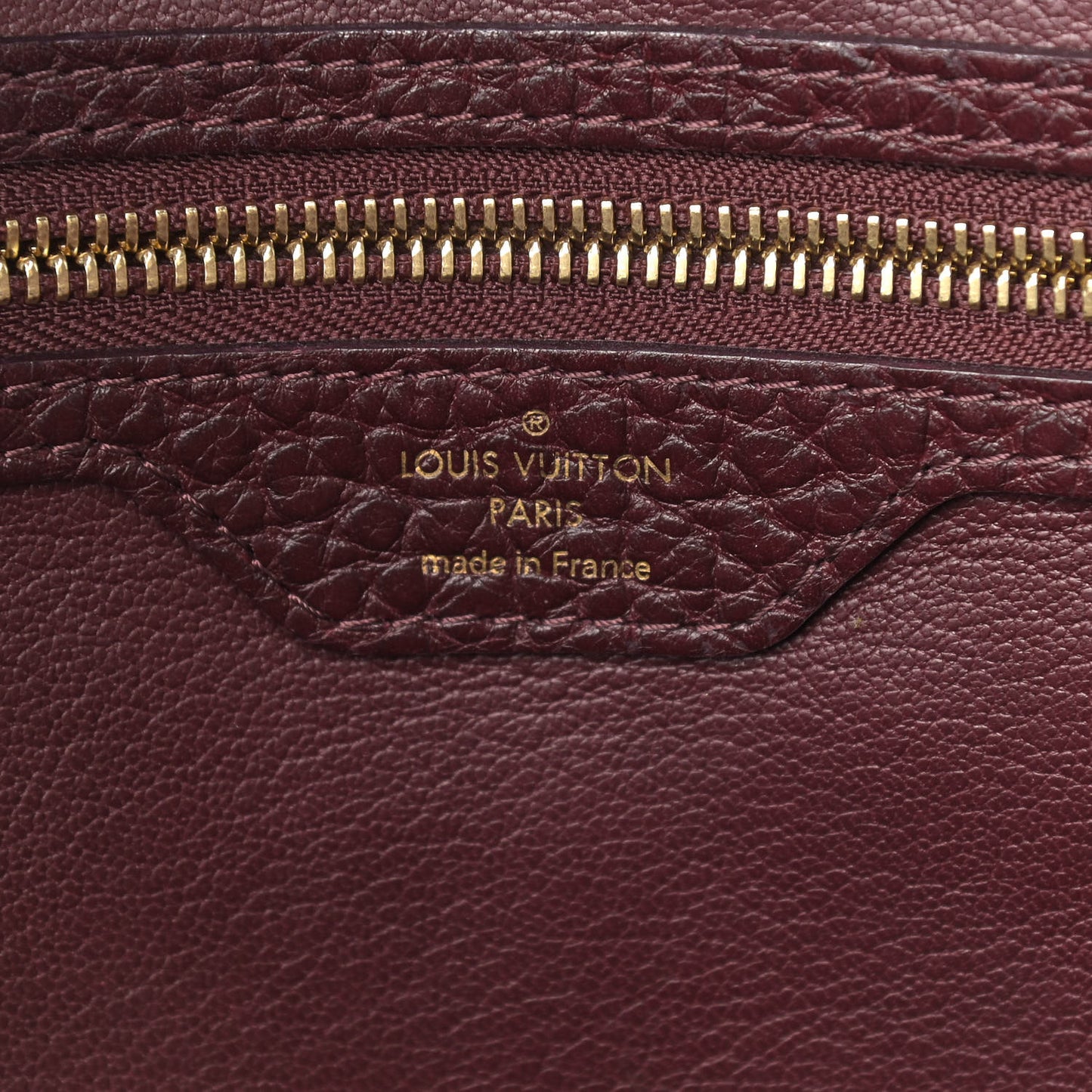 Ostrich Lizard Majestueux Tote MM Bordeaux