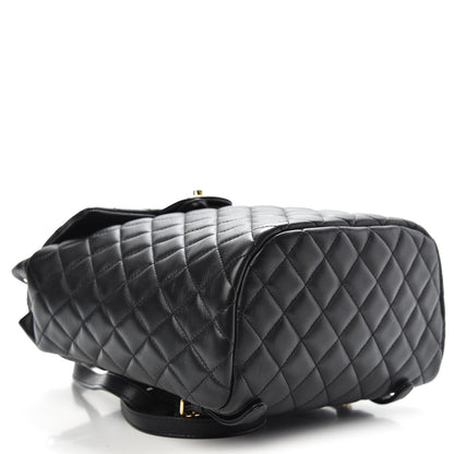 Chanel Lambskin Quilted Small Urban Spirit Backpack Black 3 of 8