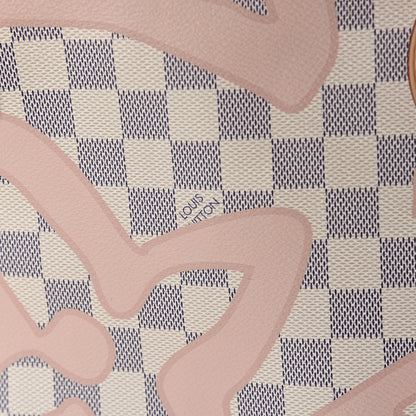Louis Vuitton Damier Azur Tahitienne Neverfull MM 10 of 10